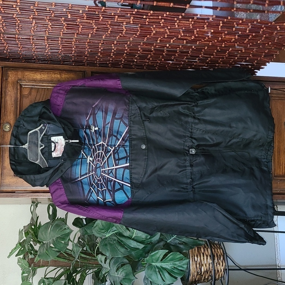 Spyder 90's Quarter Zip Anoak Ski Outer Shell Size Medium